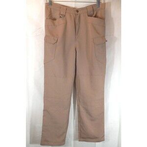 Rico Nine Womens Beige Striped Cargo Pants‎ Size Small